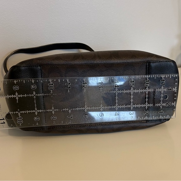 Coach Dark Brown and Black Purse - Picture 8 of 9